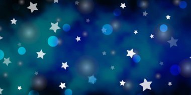 Renkli soyut yıldız arkaplanı