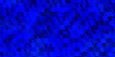 Çizgileri ve üçgenleri olan açık mavi vektör deseni. Renkli üçgenli soyut gradyan tasarımı. İniş sayfaları için şablon.