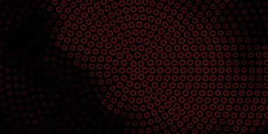 Dairesel koyu kırmızı vektör arkaplanı.