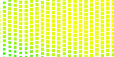 Açık Yeşil, dikdörtgenli sarı vektör arkaplanı.