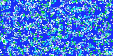 Soyut şekilli ışık çok renkli vektör deseni. Gradyan rastgele formlarla modern soyut illüstrasyon. Duvar kağıdı seti için zarif tasarım.