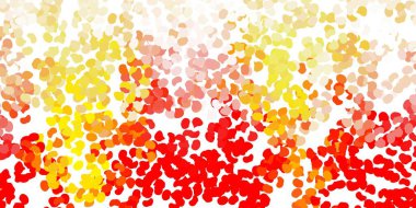 Karmaşık şekilli hafif turuncu vektör arkaplanı. Soyut tarzda renkli şekilli bir illüstrasyon. Duvar kağıdı seti için zarif tasarım.