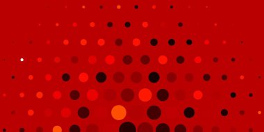 Kabarcıklı Açık Kırmızı ve Sarı vektör arkaplanı.