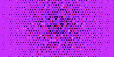 Açık Mavi, daireli kırmızı vektör şablonu.