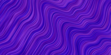 Eğri çizgileri olan hafif Mor vektör şablonu.