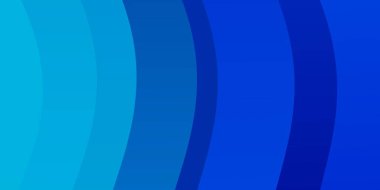 Dairesel yay ile hafif BLUE vektör arkaplanı.