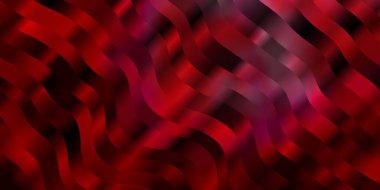 Eğrili karanlık vektör deseni. Rengarenk çizgileri ve şekilleri olan parlak bir örnek. Terfileriniz için akıllı tasarım.