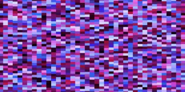 Açık Mavi ve Kırmızı vektör arkaplanı çokgen biçiminde.