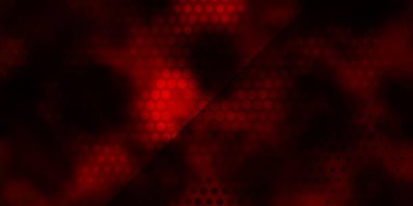 Daireli koyu turuncu vektör şablonu.