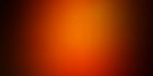 Dark Orange Vector Blurred Pattern — Stock Vector