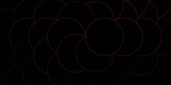 Темно Червона Жовта Векторна Текстура Дисками — стоковий вектор