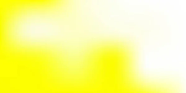 Light Yellow Vector Abstract Blur Pattern Modern Elegant Blur Illustration — Stock Vector