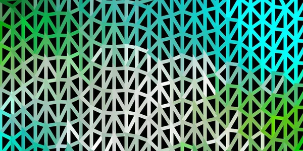 Ljusblå Gul Vektor Geometrisk Polygonal Tapet Färgglad Abstrakt Illustration Med — Stock vektor