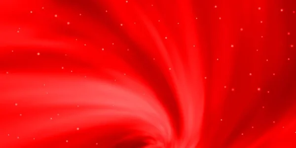 Plantilla Vector Rojo Claro Con Estrellas Neón — Vector de stock