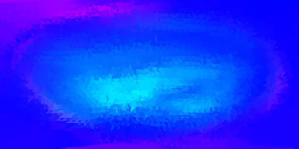 Lichtroze Blauwe Vector Driehoek Mozaïek Behang Kleurrijke Abstracte Illustratie Met — Stockvector