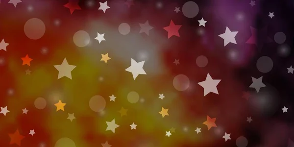 Fondo Estrellado Abstracto Colorido — Vector de stock