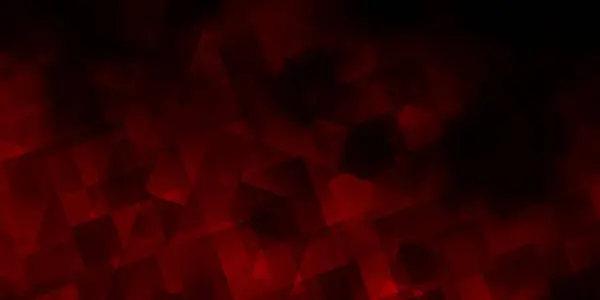 Textura Vectorial Rojo Oscuro Con Estilo Triangular Gradiente Abstracto Ilustración — Archivo Imágenes Vectoriales