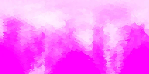 Ανοιχτό Ροζ Διανυσματικό Πολυγωνικό Φόντο Κομψή Αφηρημένη Απεικόνιση Τρίγωνα Βαθμίδωσης — Διανυσματικό Αρχείο