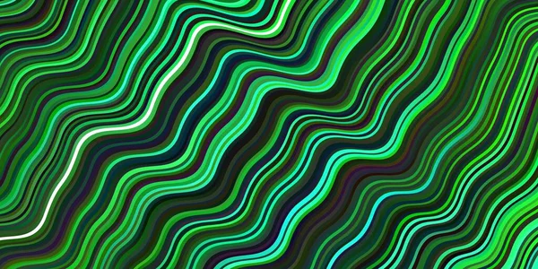 Темно Зелений Векторний Шаблон Лініями Елегантна Яскрава Ілюстрація Градієнтом Шаблон — стоковий вектор