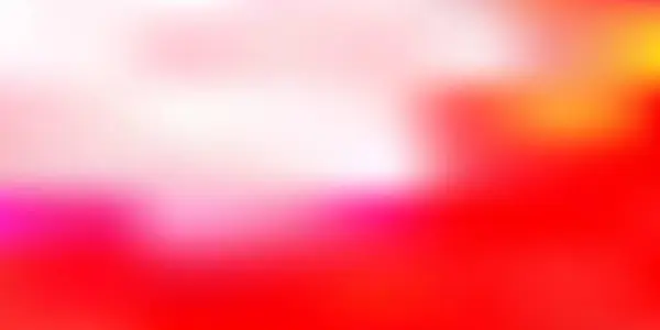 Sfocatura Astratta Vettoriale Rosso Chiaro Sfondo Illustrazione Astratta Gradiente Colorato — Vettoriale Stock