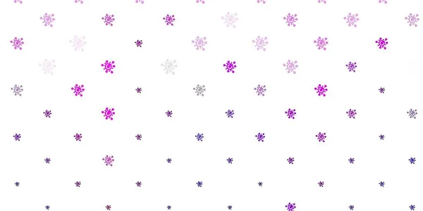 Шаблон Светло Розового Вектора Гриппом Красочная Абстрактная Иллюстрация Градиентными Медицинскими — стоковый вектор