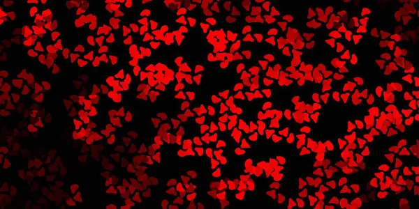 Темно Красный Векторный Шаблон Абстрактными Формами Иллюстрация Красочными Формами Абстрактном — стоковый вектор