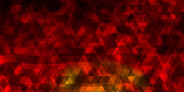 Светло Оранжевая Векторная Текстура Линиями Треугольниками Абстрактный Градиентный Дизайн Красочными — стоковый вектор