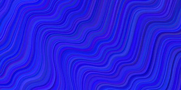 Layout Vetorial Blue Escuro Com Linhas Dobradas Ilustração Colorida Estilo — Vetor de Stock