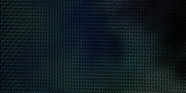 濃い青緑のベクトルの背景と線 — ストックベクタ