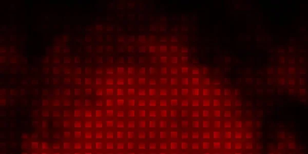 Темно Красный Векторный Узор Квадратном Стиле Современный Дизайн Прямоугольниками Абстрактном — стоковый вектор