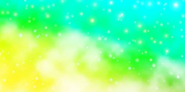 Yıldızlı soyut eğimli kozmik arkaplan