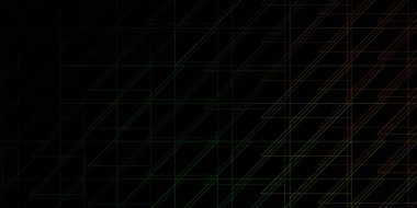 Çizgi desenli soyut vektör arkaplanı