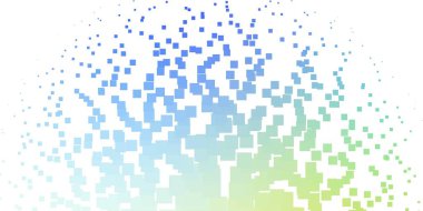 Dikdörtgenlerde hafif Çokrenkli vektör şablonu.