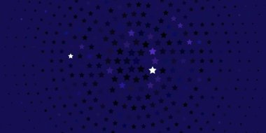 Soyut yıldızlı hafif Mor vektör deseni.