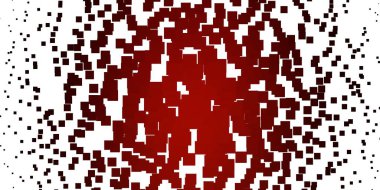 Çizgileri, dikdörtgenleri olan açık kırmızı vektör düzeni.