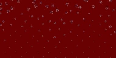 Açık mavi, sarı vektör çiçekli doğal sanat eseri. Origami tarzı çiçeklerle soyut illüstrasyon. Web sitesi tasarımları için desen.