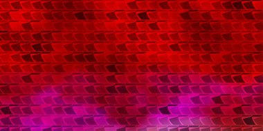 Çokgen biçiminde açık kırmızı vektör arkaplanı. Dikdörtgenli soyut gradyan çizimi. İş tanıtımınız için tasarım.