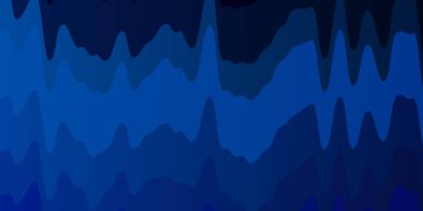 Koyu pembe, eğrili mavi vektör arkaplan.