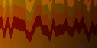 Bükülmüş çizgileri olan koyu renk vektör arkaplanı.