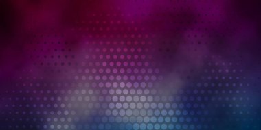 Koyu mavi, küreli kırmızı vektör deseni.