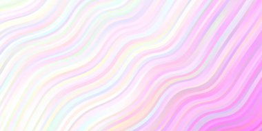 Eğrili karanlık vektör deseni. Rengarenk çizgileri ve şekilleri olan parlak bir örnek. Terfileriniz için akıllı tasarım.