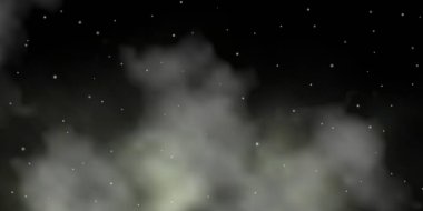 Yıldızlı soyut eğimli kozmik arkaplan