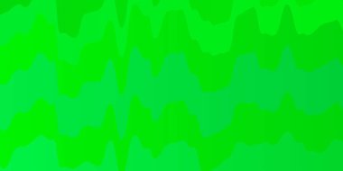 Açık Yeşil, eğri çizgileri olan sarı vektör arkaplanı.