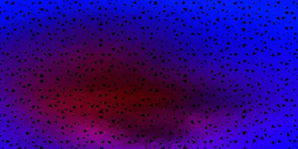 Темно Синій Червоний Векторний Абстрактний Трикутник Розумна Ілюстрація Стилі Фацета — стоковий вектор