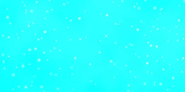 Векторная Компоновка Светло Голубого Цвета Яркими Звездами — стоковый вектор