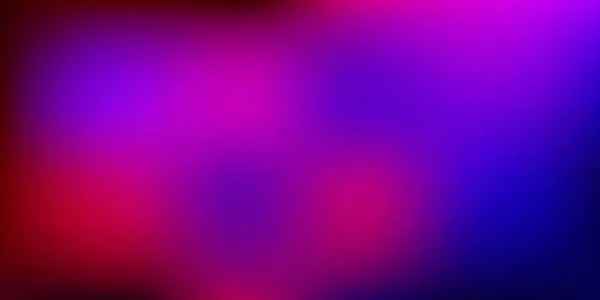 Bleu Foncé Fond Flou Gradient Vectoriel Rouge Illustration Colorée Abstraite — Image vectorielle