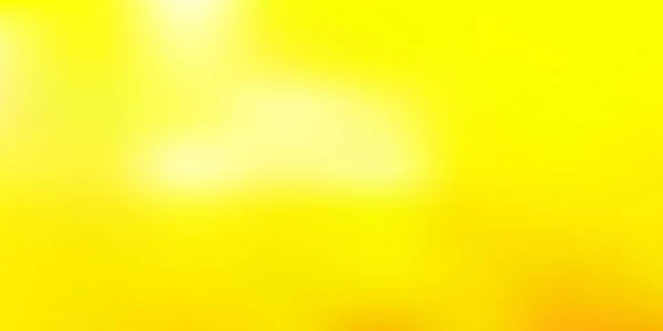 Luz Amarelo Vetor Desfocado Fundo Ilustração Colorida Com Gradiente Estilo — Vetor de Stock