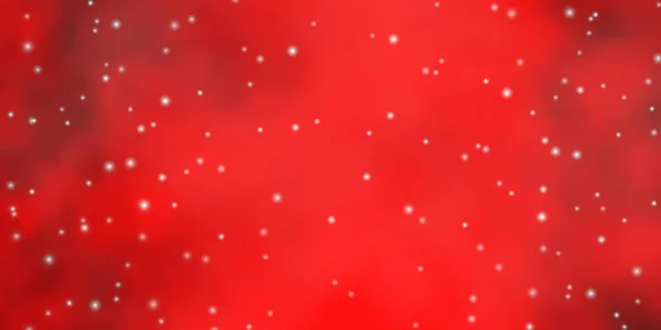 Φωτεινή Κόκκινη Διανυσματική Διάταξη Φωτεινά Αστέρια — Διανυσματικό Αρχείο