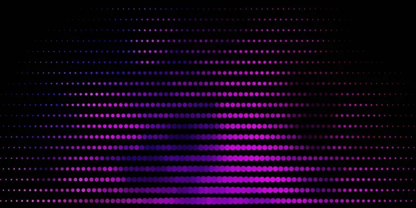 Темний Багатобарвний Векторний Шаблон Колами — стоковий вектор
