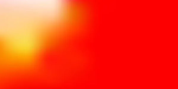Светло Красный Желтый Вектор Размытый Узор Красочная Иллюстрация Градиентом Полутоновом — стоковый вектор